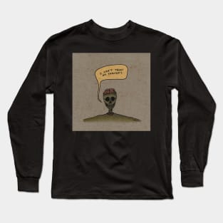 my thoughts Long Sleeve T-Shirt